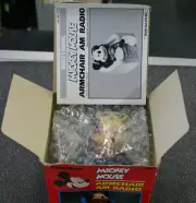 Radio Shack 12-910 Mickey Mouse Armchair AM Radio New In Box From 1989
