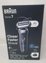 Braun Series 7 Electric Shaver with SmartCare Center. New-Factory Sealed