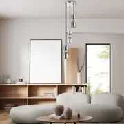 Clessidra Pendant Light 3Lt in Smokey Black or Opal