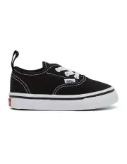 [Vans] Authentic Elastic lace Infant Black/White Sneakers