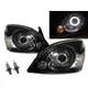 卡嗶車燈 適用 NISSAN 日產 X-Trail T30 06-08 光導LED天使眼光圈 鹵素燈泡 魚眼 大燈