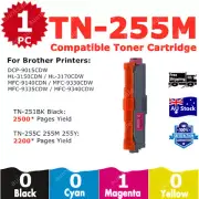 1x Compatible Toner TN251 TN255 TN-251BK TN-255 Magenta For Brother HL3150CDN