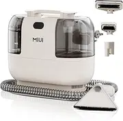 MIUI SpotClean, Multi-Purpose Portable Cleaner, Carpet and Upholstery Cleaner Machine, Non-Chemical Stain Remover for Pets, Stairs, Car Seats and Couch, Cushions, Lightweight, 75dB, Compact