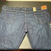 Levi’s 502 Taper Stretch 56x28 Big & Tall Dark Wash NWT
