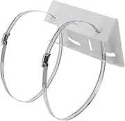 LABRIMP Pole Mount Bracket for Cameras with Hoops Vertical Pole Mounting Bracket for Security Cameras Easy Wall Installation Compatible with Models