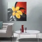 Modern Abstract Oil Painting 100% Hand Paint Wall Art Decor Canvas With Frame