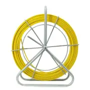 6MM 500FT Duct Rodder Fiberglass Fish Tape Cable Pulling Rod Cable Running