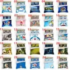 Doraemon Single Double Queen King Super King Bed Duvet Doona Quilt Cover Set