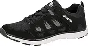 [Brütting] Boys' Spiridon Fit Running Shoe, Black (Schwarz/Weiss)