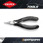 Knipex Electronics Plier ESD - Length 115mm with Flat Wide Jaws Box Joint