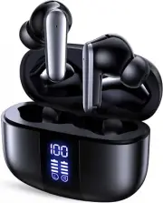 Waterproof Studio-Quality Wireless Ear Buds with Deep Bass & Enhanced Audio