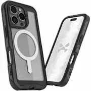 Ghostek iPhone 16 Pro Atomic Slim 4 Aluminum Case With MagSafe - Black