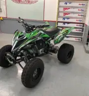 Graphics Kit fIts YAMAHA RAPTOR 700 (2013-2023) 700R CUSTOM Decal KIT GREEN LIFE