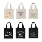 Cloth Canvas Lunch Box Container Food Storage Bags Lady Handbag Pouch