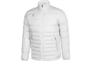 KELME Mens Light Duck Down Puffer Warm Winter Jacket - White