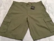 Eddie Bauer Mens Mr. Timberline 2.0 Ripstop Cargo Shorts Sprig Size 36 NWT