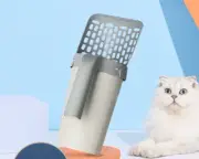 Cat Litter Box Scoop Shovel Toilet Clean Tool for Litter Tray Sandboxes Shovel
