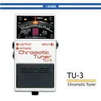 在飛比找樂天市場購物網優惠-【非凡樂器】BOSS TU-3 半音階調音器/公司貨保固