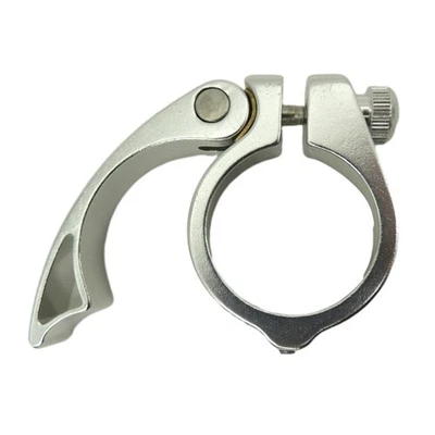 Aluminum Alloy Seatpost Clamp for Folding Bike 40mm Ultra Light Easy to Lock