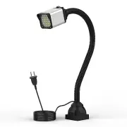 LED lathe Work Light, 20in Flexible Gooseneck Lamp with 28LEDs, 1200 Lumen Ma...