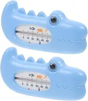 ULDIGI 2Pcs Cartoon Pool Water Thermometer Accurate Temperature Readings for Bathtubs Spas and Aquariums Cute for Safe Bathing
