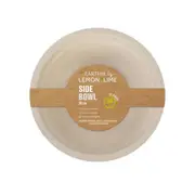 2 x Lemon & Lime ECO Sugarcane Side Bowl Natural 12 Pack - 18cm