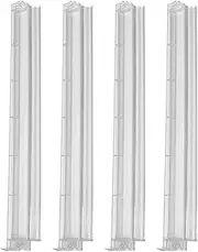 Acrylic Mahjong Racks with Pushers | Mahjong Racks for Party - Set of 4 Acrylic Mah Jongg Tile Organizer for Party, Board Game Accessories