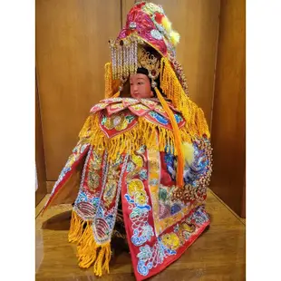 【修緣佛像文物館】台灣製 1尺2媽祖龍袍 神明衣服 神明帽 神像 佛像 神明 宴王 佛具 神桌 佛桌 神明櫥 佛櫥