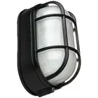 SUNLITE ODI1020 BLACK OVAL WALL MOUNT OUTDOOR FIXTURE