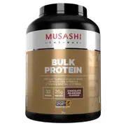 Musashi Bulk Protein Powder Chocolate Milkshake 2kg