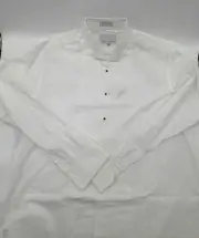 NWT Neil Allyn Men's White Tuxedo French Cuff Shirt 18-1/2 36/37