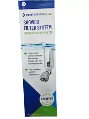 Pentair Omnifilter Shower Filter System - shower head with filter