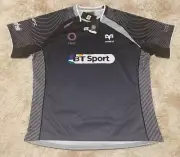 Ospreys 2014 - 2015 Home Rugby Union Shirt BLK Size 7XL New With Tags