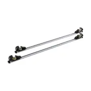 Universal Car Top Roof Rail Rack Cross Bar Aluminium Lockable 1350MM