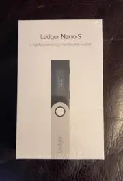 Ledger Nano S Cryptocurrency Hardware Wallet: New unsealed, never opened,