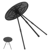 Compact Round Folding Table For Camping Picnic Table Foldable Small Folding