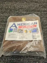 American Supply Replacement Housekeeping Cart Bag Grommets & Front Zipper 33"