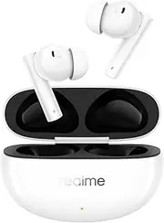[realme] Buds Air 5 True Wireless Earbuds, 50dB ANC, 12.4mm Mega Titanized Dynamic Bass Driver, 38 Hours Playtime with Fast Charging & 45ms Ultra-Low Latency, in-Ear Headphones, Arctic White