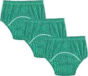 Little Girls Potty Training Shorts Soft Cotton Overnight Potty Training Underwear Pants Training Pants for Toddler Boys 2T Seamless Pattern Crocodile Alligator Print Green