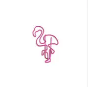 Kawaii Pink Animal Shape Metal Bookmark Clip Memo Clip Paper Clip Bookmark DIY Novelty Office Learn Stationery