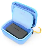 CM Lavalier Microphone Case Fits DJI Mic 2 - Baby Blue Wireless Mic Case Only