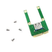 Hot Mini PCI-E Card Slot Expansion to USB 2.0 Interface Adapter Riser Card