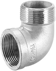 XYWHPGV Stainless Steel 201 Cast Pipe Fitting 90 Degree Elbow 1-1/4BSPT Female X 1-1/4BSPT Male Thread(0b7cf ea441 4f2f8 beb91 44997 323c4