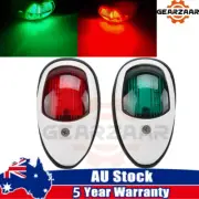 2PCS LED Navigation Lights Nav Lamp Side Mount Port Starboard Marine Yacht AU*