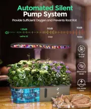 HYDRO GROWING SYSTEM APP WIFI SMART INDOOR GARDEN 10 PODS LIGHT FULL SPECTRUM...