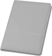 Konper Classic Padfolio/Junior Portfolio Folder Case, Business A5 Binder Organizer Notepad for Men Women, 5 x 8 Writing Pad Included, Gray