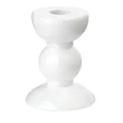 Addison Ross Lacquered Bobbin-Shaped Candlestick, Small