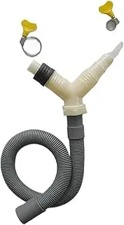 [BHPKCDKE] Drainage Tee Adapter for Washing Machine Dryer Drain with Extended 0.3m Hose