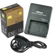 Original Nikon EN-EL14a Battery For D3500 D5300 D5600 D5500 P7800 +MH-24 Charger