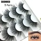 Wispy Flared Eye Lash Extension False Eyelashes Crisscross 6D Faux Mink Hair